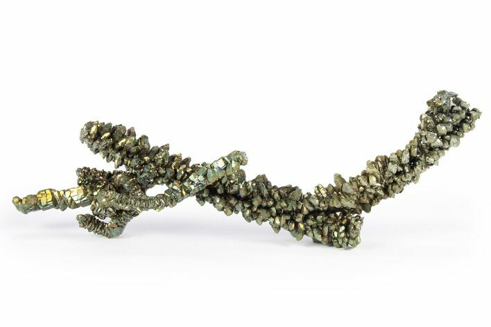 Glittering Marcasite Crystal Stalactites - Linwood Mine, Iowa #246665